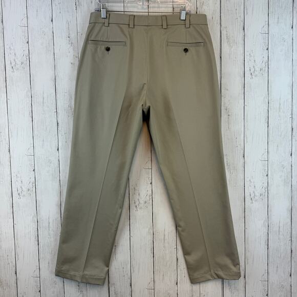 Brooks Brothers Tan Clark Straight-Fit Stretch Advantage Chino Pants Size 34 - Picture 7 of 16